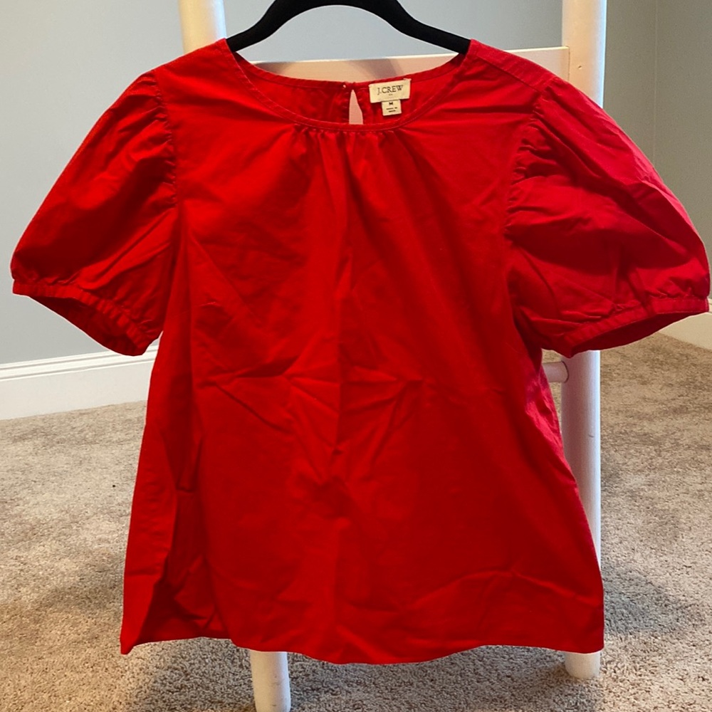 Short sleeve blouse size medium